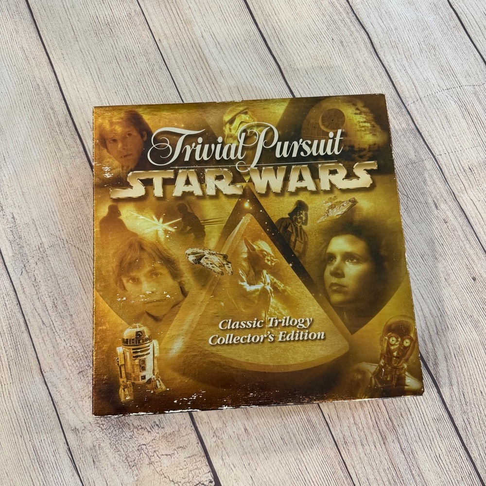 Trivial Pursuit Star Wars Classic Trilogy Collector's Edition - Gold